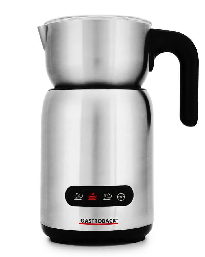 Gastroback Design Milk & Chocolate Advanced Elektrische Melkopschuimer Rvs 3 Gastroback Design Milk & Chocolate Advanced Elektrische Melkopschuimer Rvs