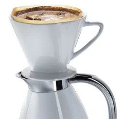 Cilio Koffiefilter Met Mondstuk Maat 4 Keramiek Wit -Best Drankjes Winkel 106091 a