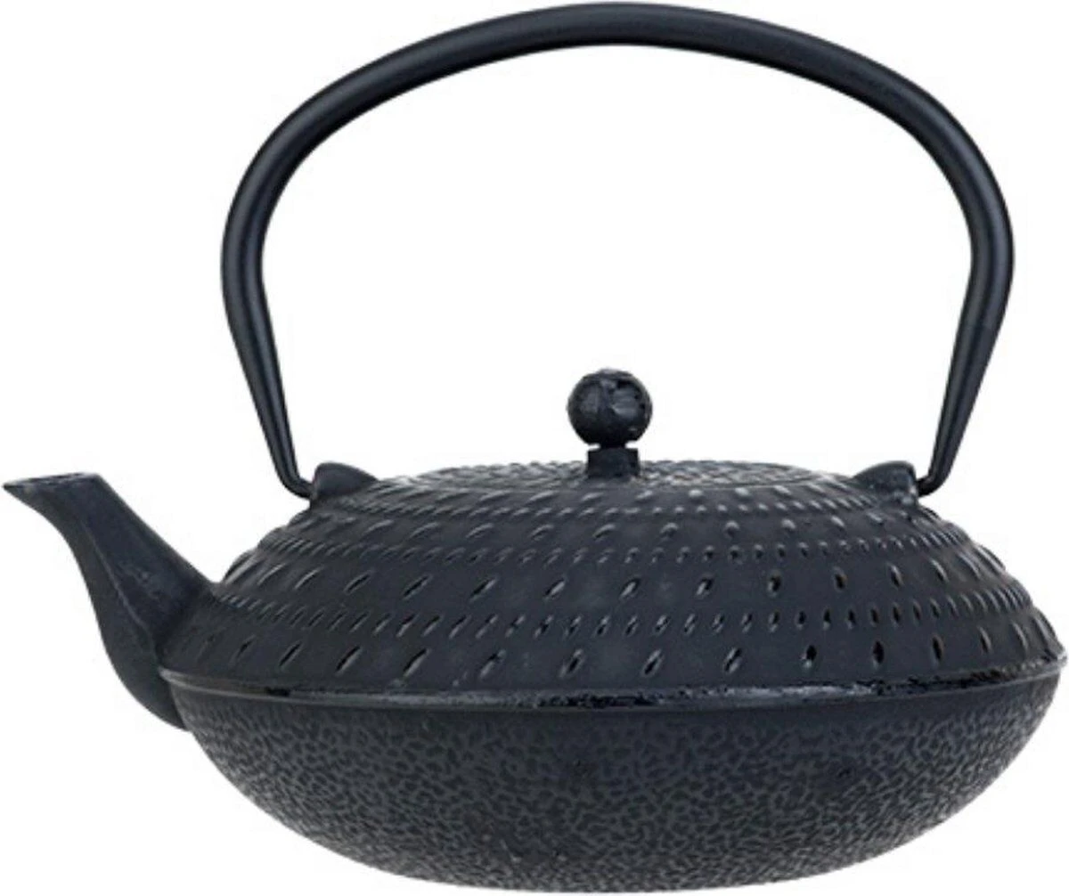 Cosy & Trendy Sendai Theepot 1,2 Liter Gietijzer Zwart 3 Cosy & Trendy Sendai Theepot 1,2 Liter Gietijzer Zwart