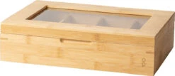 Point Virgule Theedoos 29 X 20 X 7,5 Cm 8 Vakken Bamboe -Best Drankjes Winkel 1200x519 1
