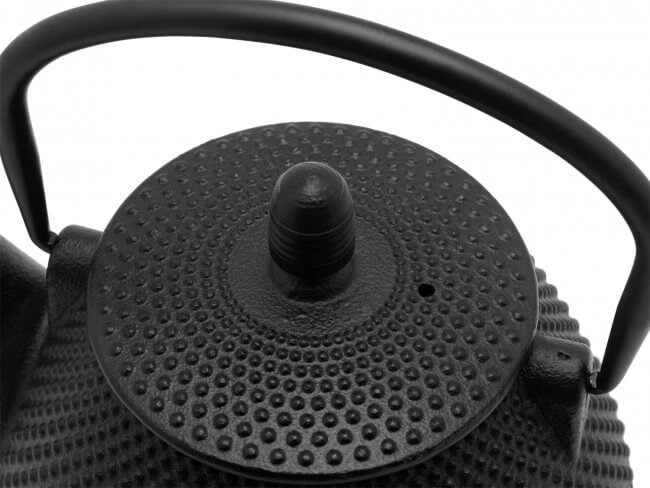 Bredemeijer Asia Wuhan Theepot 1 Liter Gietijzer Zwart 5 Bredemeijer Asia Wuhan Theepot 1 Liter Gietijzer Zwart - Afbeelding 3