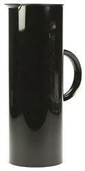 Stelton Thermoskan 1 Liter Glanzend Zwart