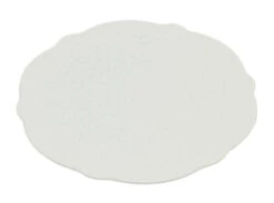 Alessi Dressed Schotel Voor Theekop ø 18,5 Cm Porselein Wit