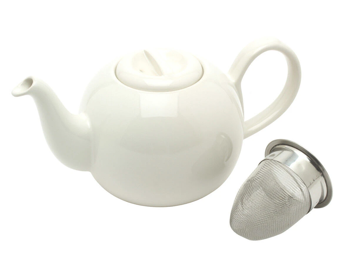 Bredemeijer Cosy Binnenpot Met Filter 1,3 Liter Aardewerk Wit 3 Bredemeijer Cosy Binnenpot Met Filter 1,3 Liter Aardewerk Wit