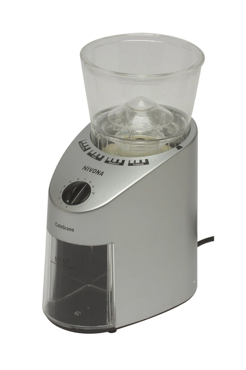 Nivona CafeGrano 130 Elektrische Koffiemolen Grijs 3 Nivona CafeGrano 130 Elektrische Koffiemolen Grijs