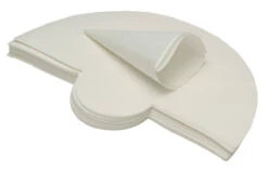 Chemex Koffiefilters 3-kops Ongevouwen Wit 100 Stuks