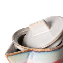 HK Living 70's ACE7084 Asteroids Koffiepot 23 Cm Aardewerk -Best Drankjes Winkel ace7084 lr c 01 1