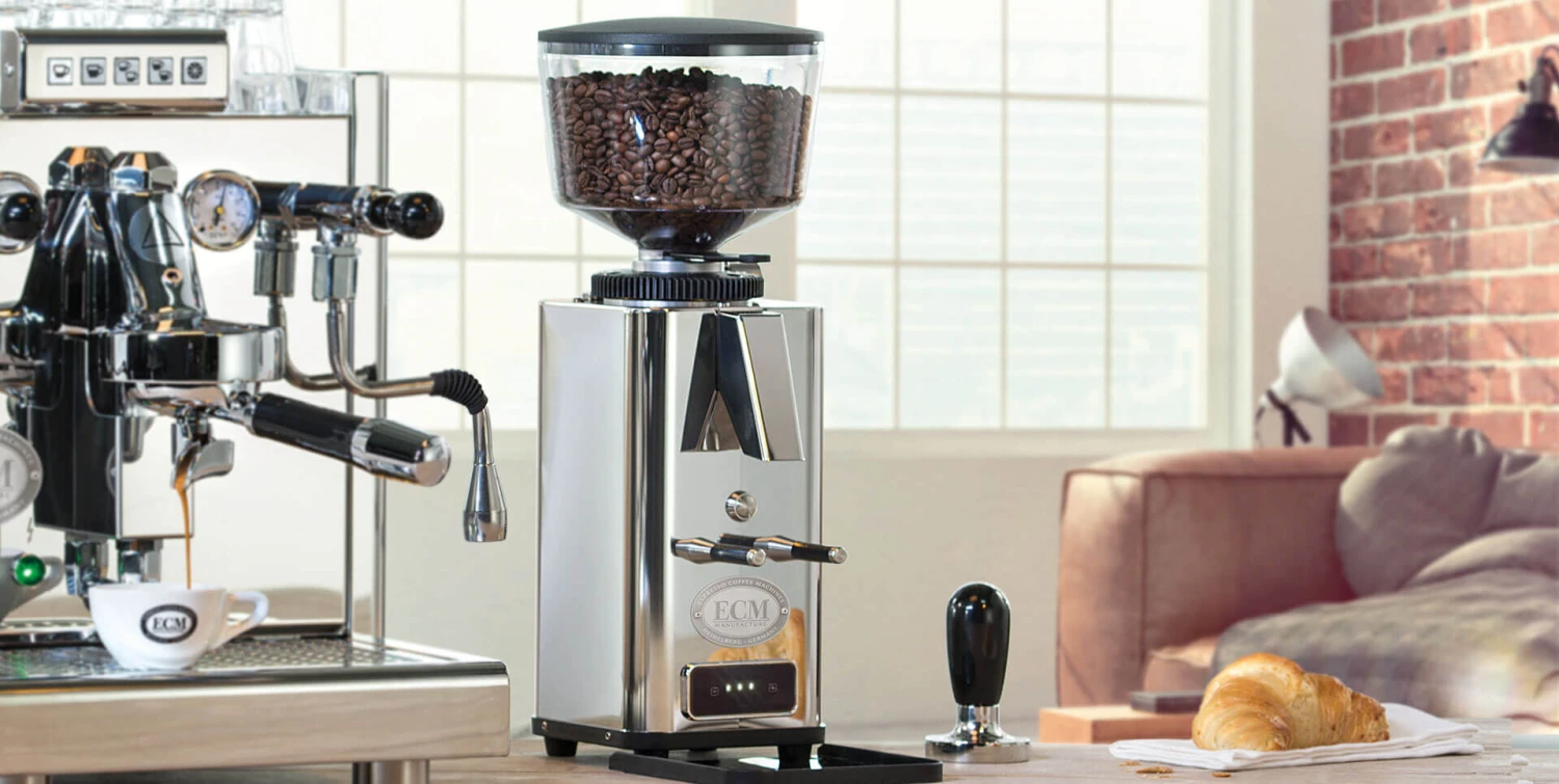 ECM S-Automatik 64 Bonenmolen Rvs Glans 4 ECM S-Automatik 64 Bonenmolen Rvs Glans - Afbeelding 2