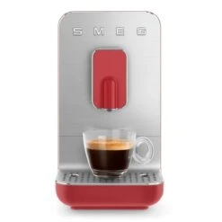 Smeg 50's Style Basic Volautomatische Espressomachine Mat Rood -Best Drankjes Winkel bcc01rdmeu 9