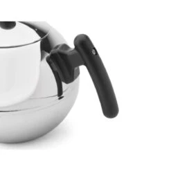 Bredemeijer Duet Bella Ronde Theepot 1,2 L Rvs/zwart -Best Drankjes Winkel bredemeijer bredemeijer duet bella ronde theepot 1 2 1