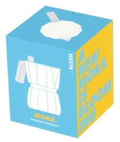 Alessi Moka David Chipperfield Mokapot 1 Kops Aluminium -Best Drankjes Winkel dc06 6 03