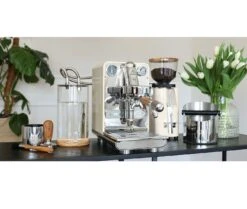ECM Puristika Espressomachine Rvs / Crème -Best Drankjes Winkel ecm puristika creme milieu