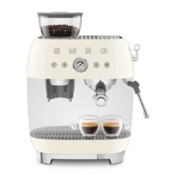 Smeg 50's Style Handmatige Espressomachine 2,4 Liter Crème -Best Drankjes Winkel egf03creu 7 1