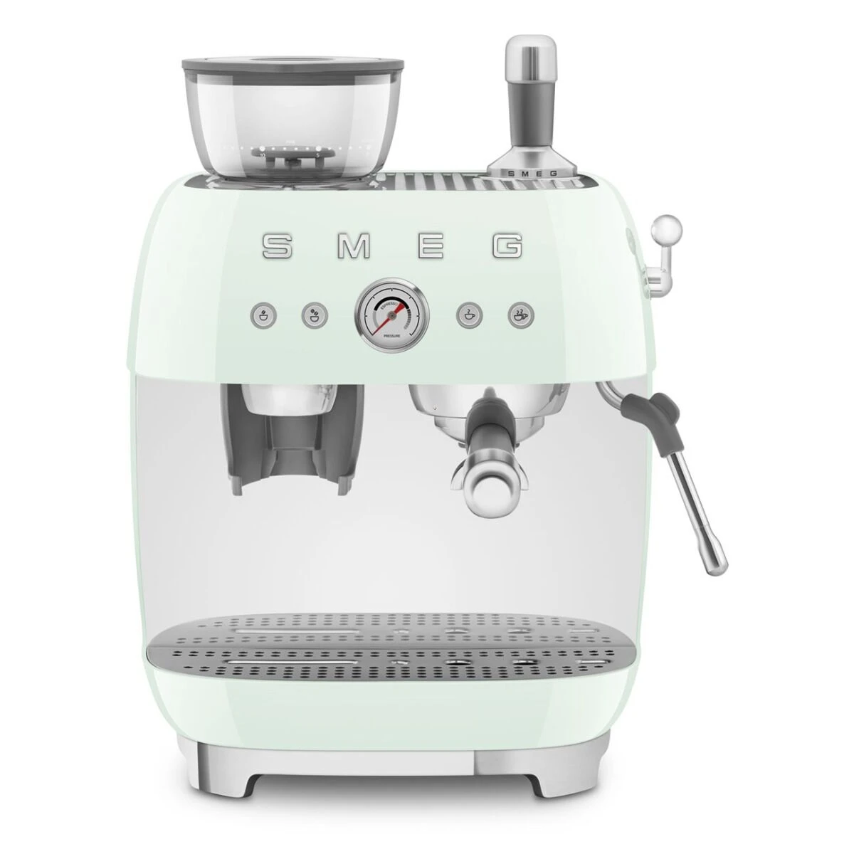 Smeg 50's Style Handmatige Espressomachine 2,4 Liter Pastelblauw 3 Smeg 50's Style Handmatige Espressomachine 2,4 Liter Pastelblauw