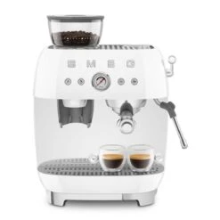Smeg 50's Style Handmatige Espressomachine 2,4 Liter Wit -Best Drankjes Winkel egf03wheu 7