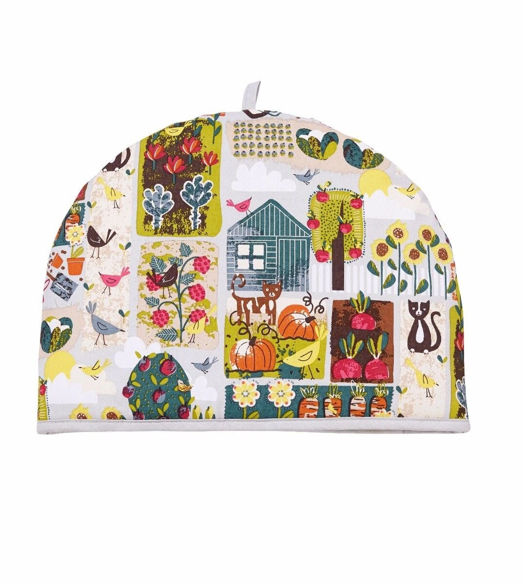 Ulster Weavers Home Grown Theemuts Katoen Grijs 3 Ulster Weavers Home Grown Theemuts Katoen Grijs