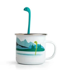 Ototo Cup Of Nessie Theeinfuser En Beker Kunststof/emaille Blauw -Best Drankjes Winkel ot ot920 3