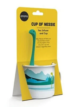 Ototo Cup Of Nessie Theeinfuser En Beker Kunststof/emaille Blauw -Best Drankjes Winkel ot ot920 4