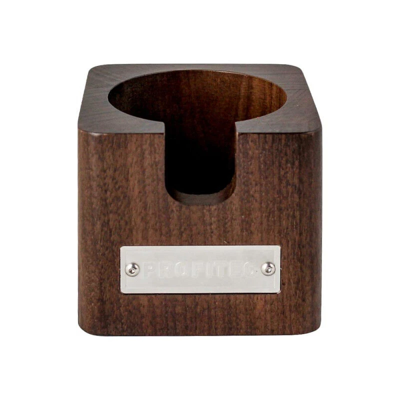 Profitec Tamperstation ø 7 Cm Walnoothout 3 Profitec Tamperstation ø 7 Cm Walnoothout
