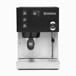Rancilio Silvia Espressomachine Model V6 E Rvs Zwart