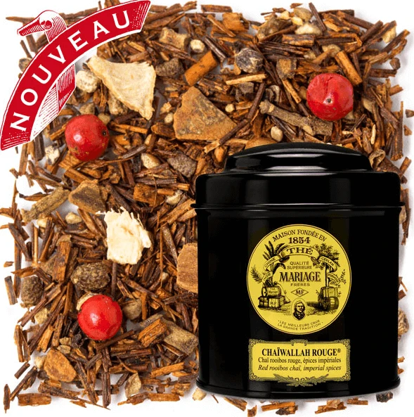 Mariage Frères Chaiwallah Rooibos Met Kruiden 100 Gram 3 Mariage Frères Chaiwallah Rooibos Met Kruiden 100 Gram