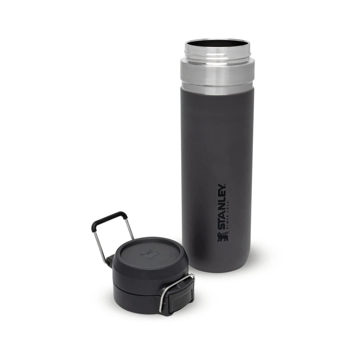Stanley The Quick Flip Water Bottle 1.06l Charcoal 4 Stanley The Quick Flip Water Bottle 1.06l Charcoal - Afbeelding 2
