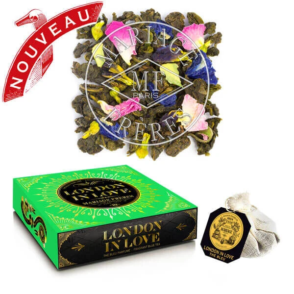 Mariage Frères London In Love Blauwe Thee 30 Zakjes 3 Mariage Frères London In Love Blauwe Thee 30 Zakjes