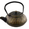 Oldenhof Theepot 1,5 L Goud Zwart Gietijzer