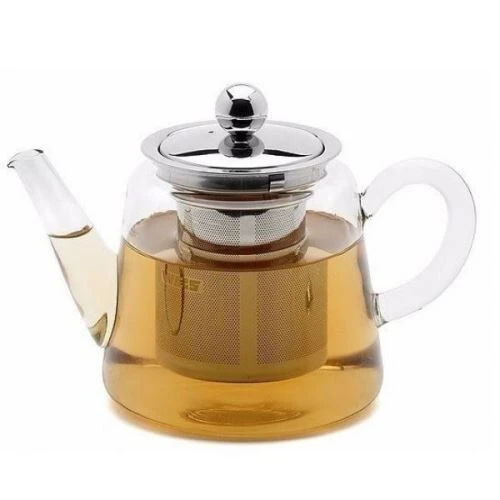 Cristel Jasmin Theepot 1,2 Liter Rvs/glas 5 Cristel Jasmin Theepot 1,2 Liter Rvs/glas - Afbeelding 3